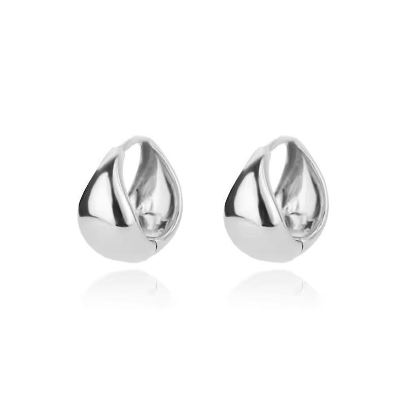 Simple Temperament Stainless Steel Gold Color Smooth Surface Teardrop-shaped Hoop Earrings for Women Piercing Ear Clip Jewelry
Simple Temperament Stainless Steel Gold Color Smooth Surface Teardrop-shaped Hoop Earrings for Women Piercing Ear Clip Jewelry