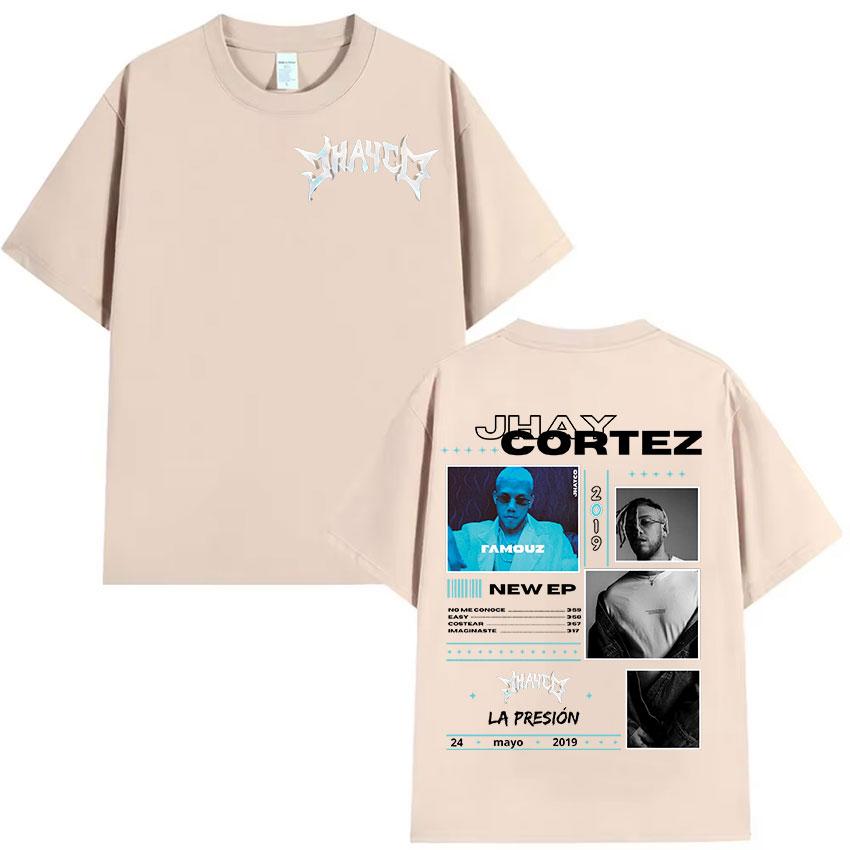 Rapper JHAY CORTEZ LA PRESION New Album T Shirt Unisexs Women Hip Hop Fashion Short Sleeve Tshirts Retro Street Clothing Tshirt S
Rapper JHAY CORTEZ LA PRESION New Album T Shirt Unisexs Women Hip Hop Fashion Short Sleeve Tshirts Retro Street Clothing Tshirt S