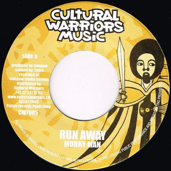 7inch Record MURRAY MAN / PAUL ELLIOT - Run Away / Can t Conquer We CW7005 Cultural Warrio 2003 Switzerlan Reggae, Ska & Dub Used
7inch Record MURRAY MAN / PAUL ELLIOT - Run Away / Can t Conquer We CW7005 Cultural Warrio 2003 Switzerlan Reggae, Ska & Dub Used