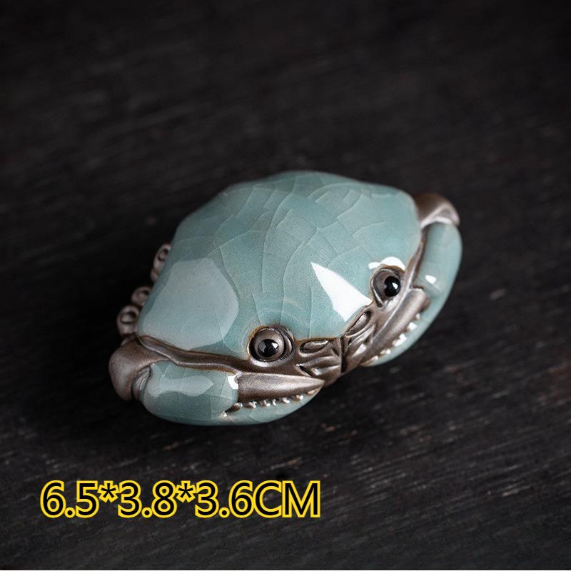 Ceramic Small Crab Tea Pet Decoration Handcrafted Creative Table Decoration Green Ceramic Crab Tea Pet Decorative Ornaments
Ceramic Small Crab Tea Pet Decoration Handcrafted Creative Table Decoration Green Ceramic Crab Tea Pet Decorative Ornaments