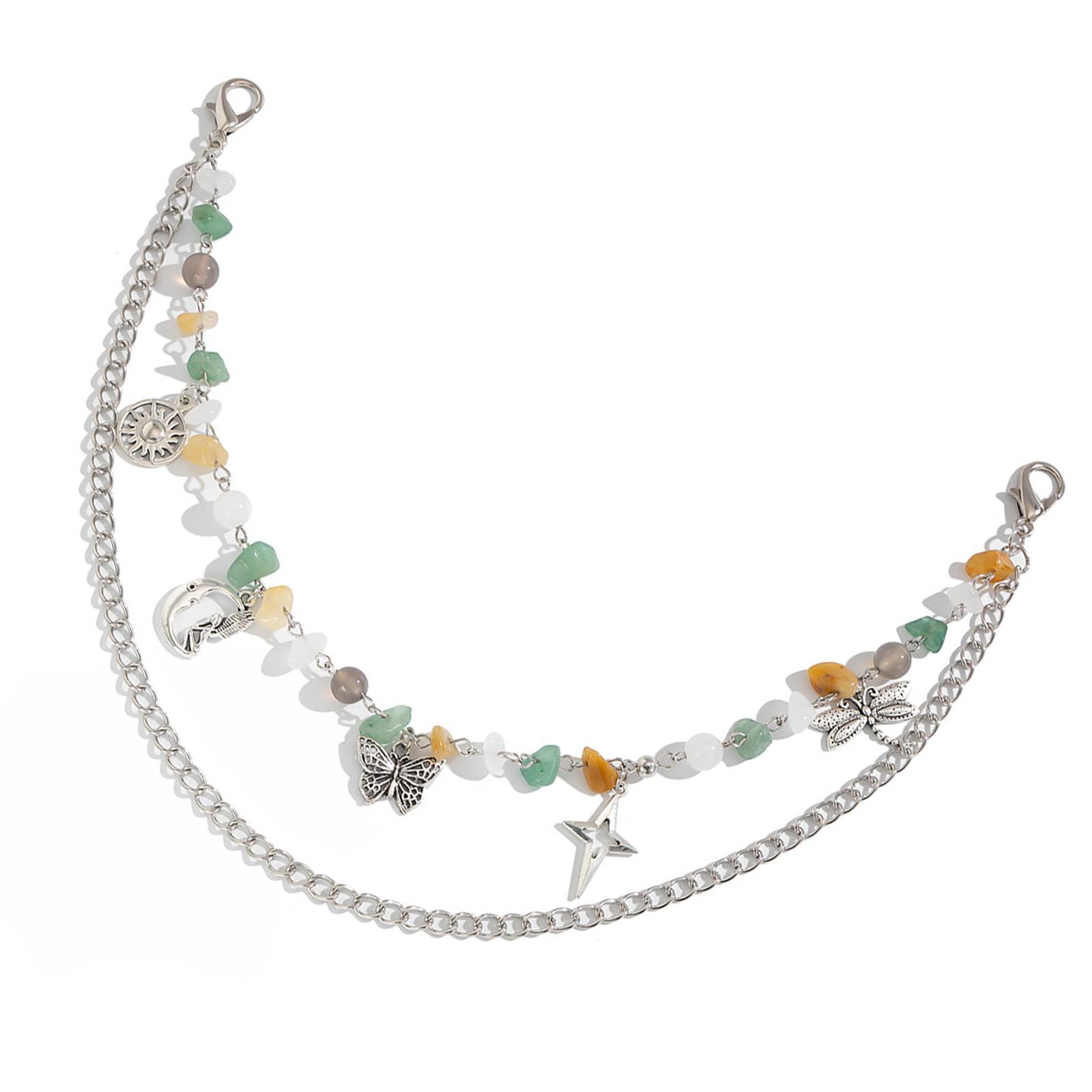 Элегантные бабочки-стрекозы, подвесные украшения, неровные гравии, украшения для сумок-цепей, модные аксессуары для рюкзаков в стиле панк зелёный
Элегантные бабочки-стрекозы, подвесные украшения, неровные гравии, украшения для сумок-цепей, модные аксессуары для рюкзаков в стиле панк зелёный