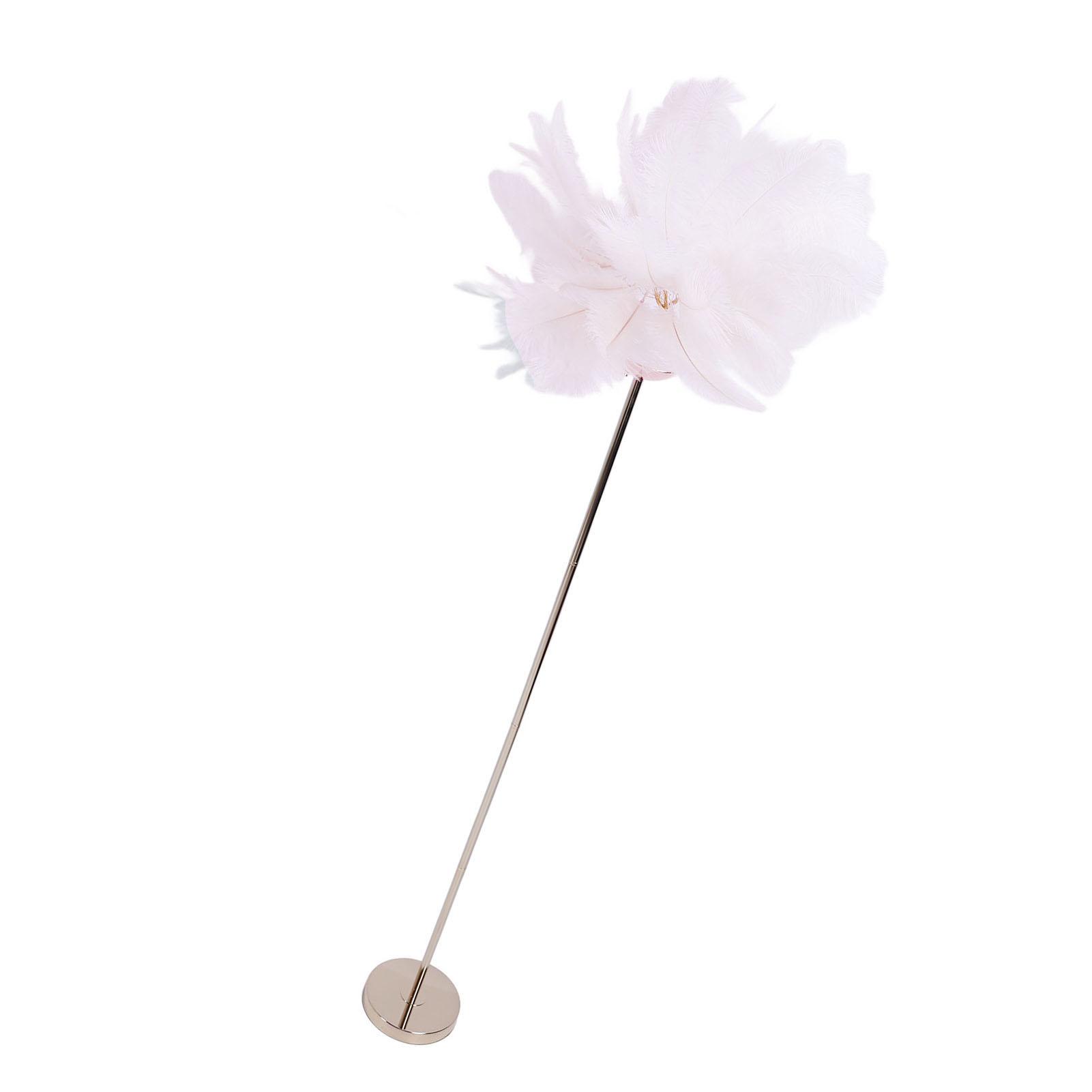 Ostrich Plume Floor Lamp Iron Art 61 Inch LED USB Stepless Dimmable Modern Decorative Standing Lamp for Bedside Living Room
Ostrich Plume Floor Lamp Iron Art 61 Inch LED USB Stepless Dimmable Modern Decorative Standing Lamp for Bedside Living Room