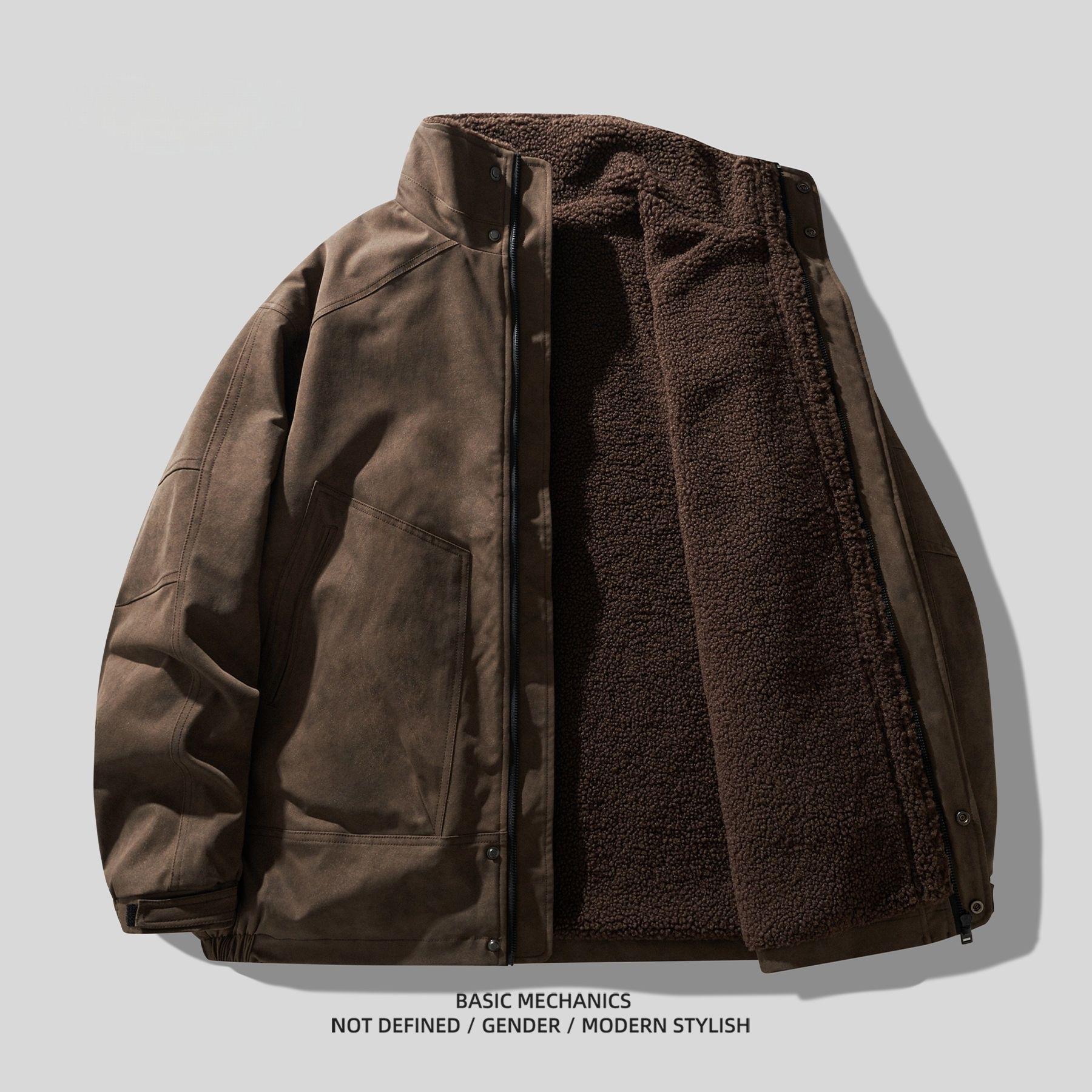 2025 Men s Heavyweight Lambswool Workwear Jacket - Thickened Cotton Coat for Winter Warmth and Cold Protection L (Recommended 120-135kg) кавовий
2025 Men s Heavyweight Lambswool Workwear Jacket - Thickened Cotton Coat for Winter Warmth and Cold Protection L (Recommended 120-135kg) кавовий