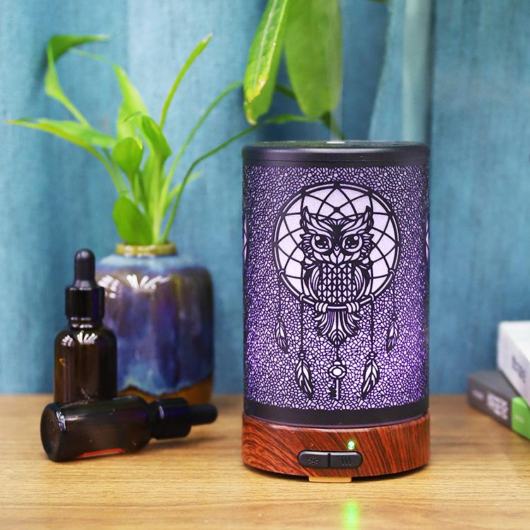 Owl Iron Art Aroma Diffuser with Silent Humidifier & Colorful Night Light US Standard
Owl Iron Art Aroma Diffuser with Silent Humidifier & Colorful Night Light US Standard