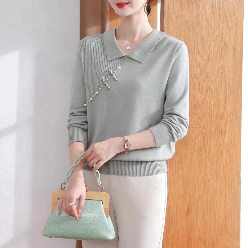 Mature Women s New Chinese Style Long-Sleeve Knit Top XL
Mature Women s New Chinese Style Long-Sleeve Knit Top XL