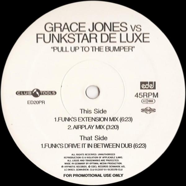 12-дюймовая пластинка GRACE JONES FUNKSTAR DE LUXE Pull Up To The Bumper ED20PR Edel 2000 Германия Танцевальная Электроника Б/у
12-дюймовая пластинка GRACE JONES FUNKSTAR DE LUXE Pull Up To The Bumper ED20PR Edel 2000 Германия Танцевальная Электроника Б/у