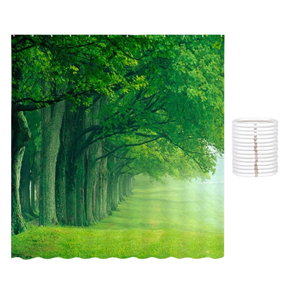 Зеленый лес Занавеска для душа с крючками 3D Пейзаж Занавеска для душа Водонепроницаемая Садовая занавеска для душа для ванной
Зеленый лес Занавеска для душа с крючками 3D Пейзаж Занавеска для душа Водонепроницаемая Садовая занавеска для душа для ванной