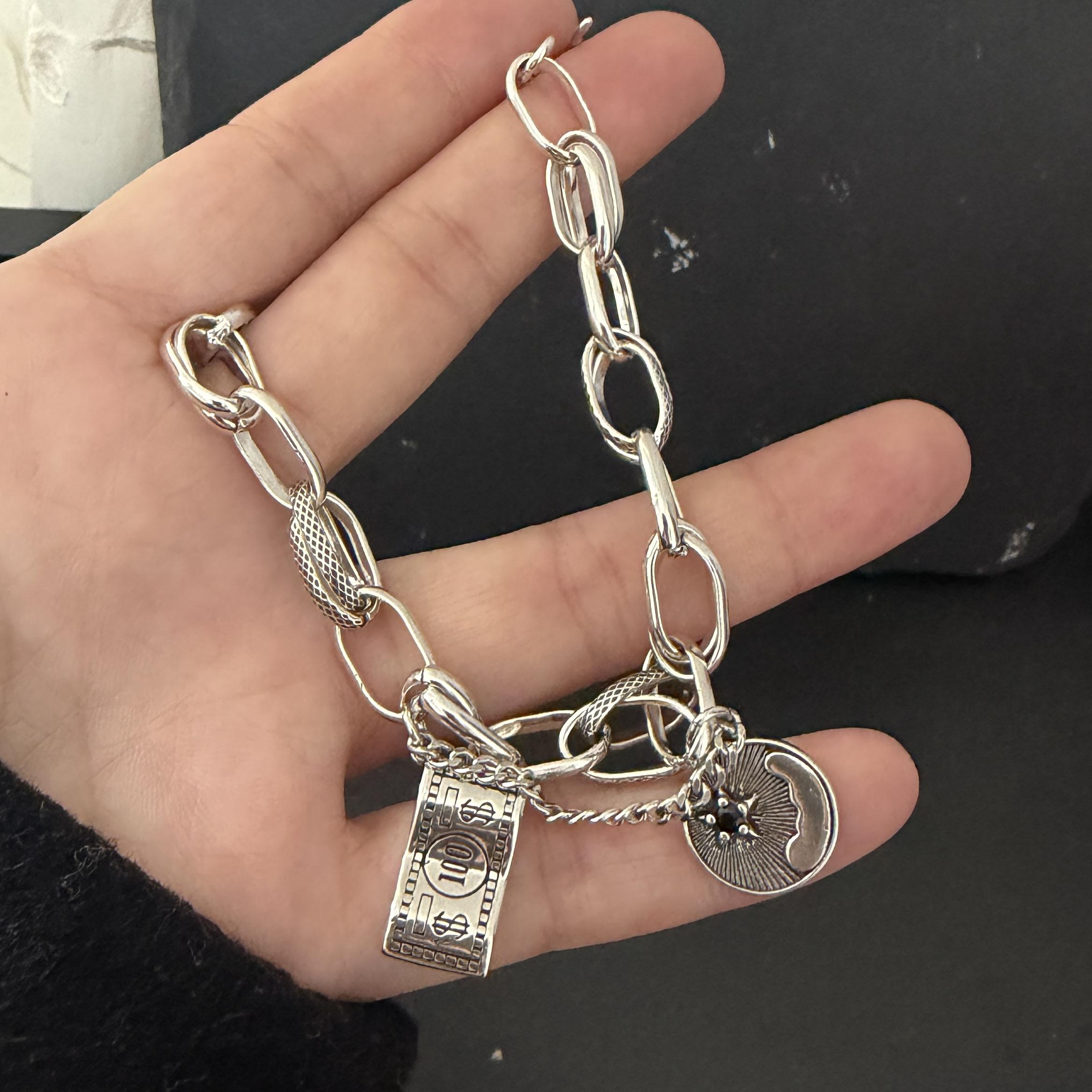 100% Solid 925 Sterling Silver Retro Bracelet for Women Geometric Mountain CZ Handmade Sparkling Simple Bracelet Birthday Gift
100% Solid 925 Sterling Silver Retro Bracelet for Women Geometric Mountain CZ Handmade Sparkling Simple Bracelet Birthday Gift