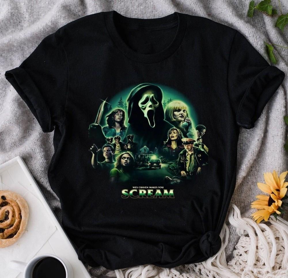 Retro Scream Horror Movie Wes Craven Make You Stu Macher Gifts Halloween T-shirt Unisex T-Shirt XXXL
Retro Scream Horror Movie Wes Craven Make You Stu Macher Gifts Halloween T-shirt Unisex T-Shirt XXXL