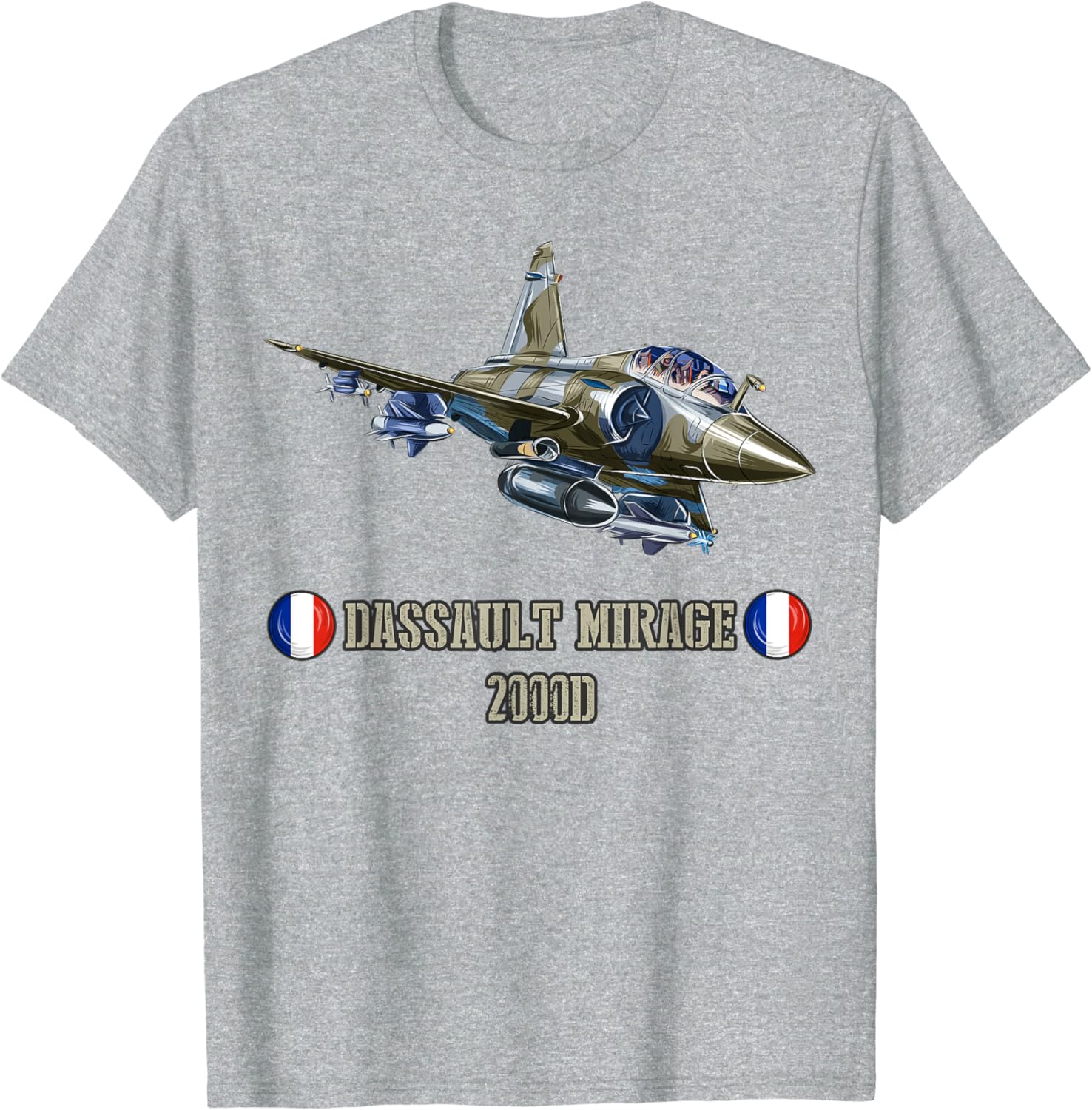 Франція Військовий винищувач Dassault Mirage 2000D Чоловіча футболка з коротким рукавом Повсякденна 100% бавовняна футболка S
Франція Військовий винищувач Dassault Mirage 2000D Чоловіча футболка з коротким рукавом Повсякденна 100% бавовняна футболка S