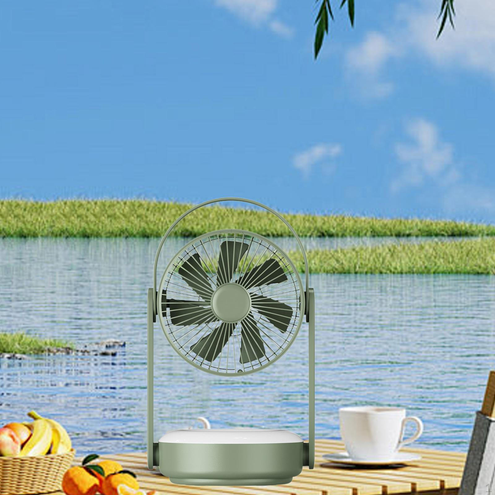 3 скорости, уличный вентилятор для кемпинга, перезаряжаемый персональный охлаждающий складной настольный вентилятор зелёный
3 скорости, уличный вентилятор для кемпинга, перезаряжаемый персональный охлаждающий складной настольный вентилятор зелёный