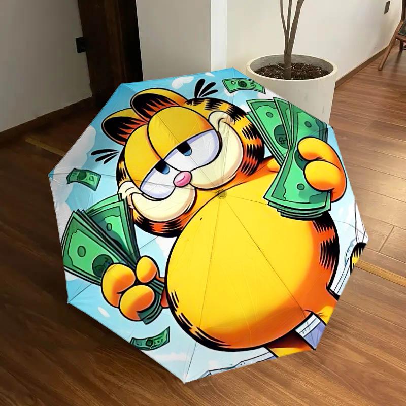 1pc Garfield Automatic Cute Umbrella | Portable Foldable 8-Rib Manual Open, Cute Halloween & Christmas Gift for Outdoor, Casual Accessory, Durable Can
1pc Garfield Automatic Cute Umbrella | Portable Foldable 8-Rib Manual Open, Cute Halloween & Christmas Gift for Outdoor, Casual Accessory, Durable Can