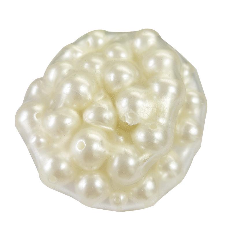 Pearl Bead Squeeze Ball: Soft, Malleable Decompression Toy with Rattle Pearl Plate String (Small)
Pearl Bead Squeeze Ball: Soft, Malleable Decompression Toy with Rattle Pearl Plate String (Small)