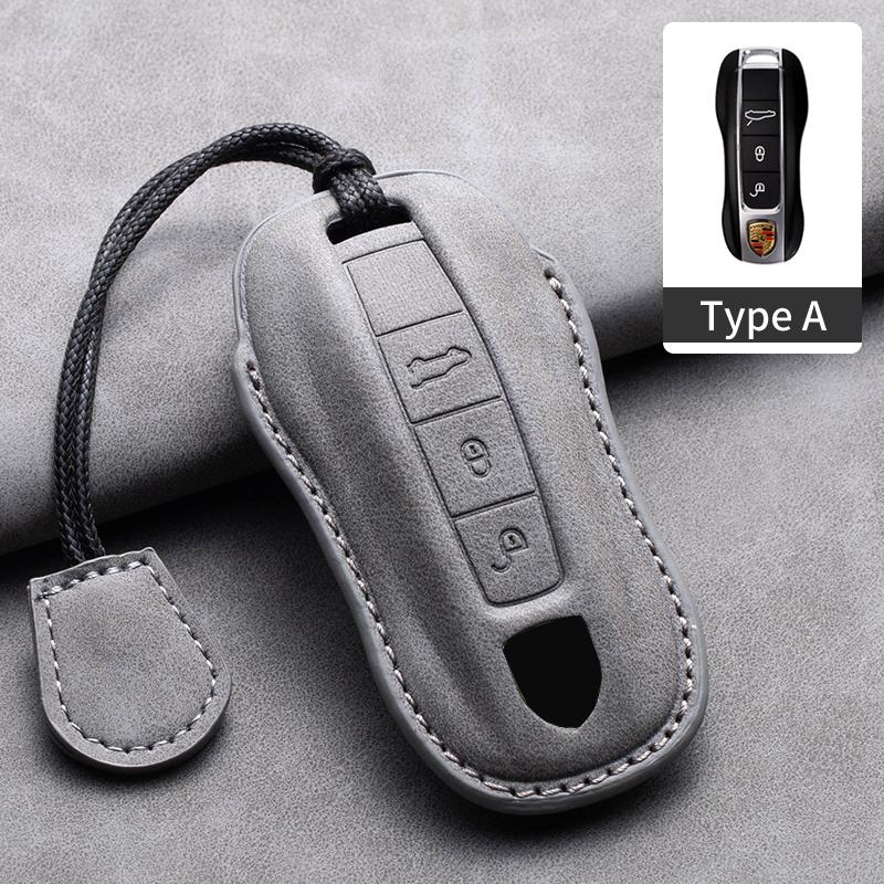 Leather Car Key Cover Case For Porsche Panamera Carman Macann Bobst Cayenne 911 981 991 970 996 Shell Bag Keychain Accessories
Leather Car Key Cover Case For Porsche Panamera Carman Macann Bobst Cayenne 911 981 991 970 996 Shell Bag Keychain Accessories