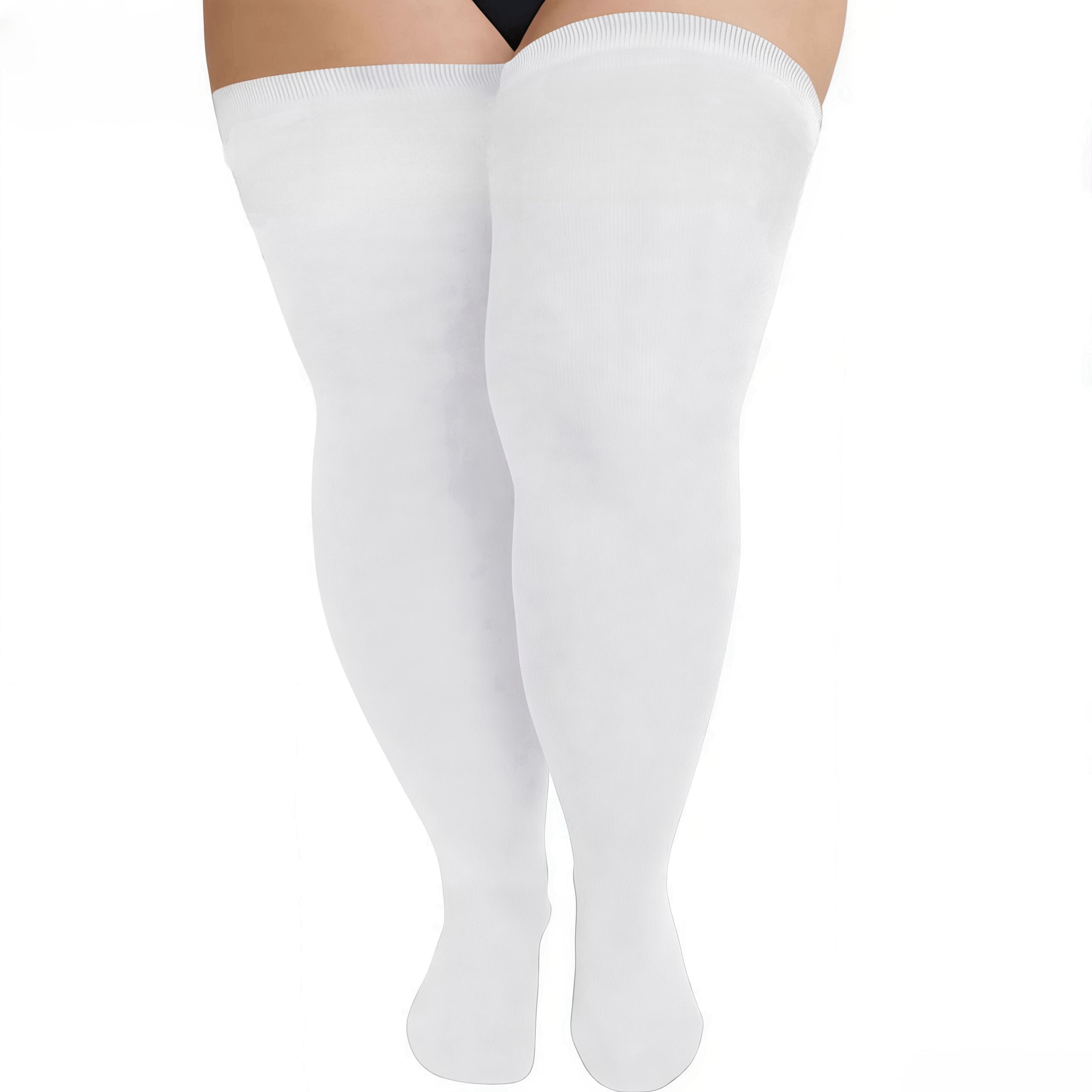 Oversized Ladies Stocking White Black Striped Thigh High Stockings Over Knee Socks For Women Large Plus Size Long Sock 5Xxxxxl 3XL
Oversized Ladies Stocking White Black Striped Thigh High Stockings Over Knee Socks For Women Large Plus Size Long Sock 5Xxxxxl 3XL