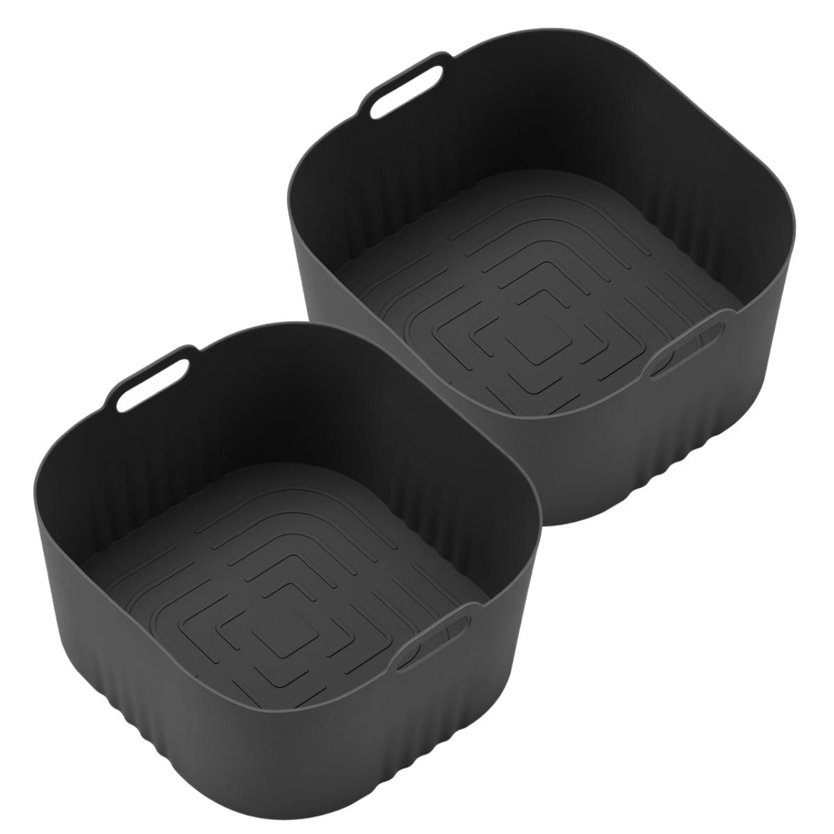 2 Pcs Silicone Compatible with For HD9252 HD9200 HD9255 Non-stick Baskets Designed for Durability and Function чорний
2 Pcs Silicone Compatible with For HD9252 HD9200 HD9255 Non-stick Baskets Designed for Durability and Function чорний