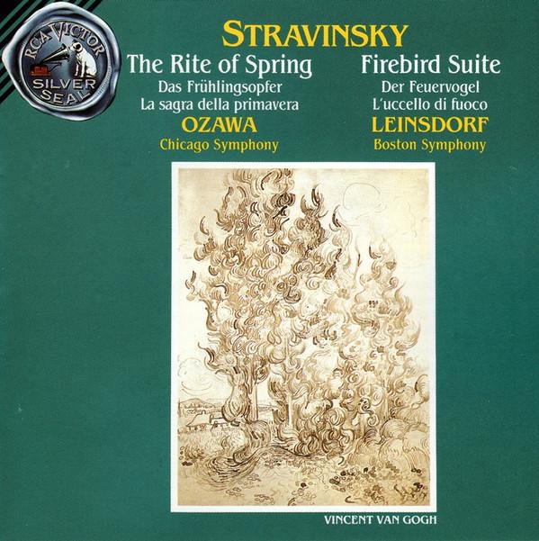 CD I. STRAVINSKY, SEIJI OZAWA; LEINSDO - Rite of Spring, Firebird Suite 605412RV RCA Victor Silv US Classical Used
CD I. STRAVINSKY, SEIJI OZAWA; LEINSDO - Rite of Spring, Firebird Suite 605412RV RCA Victor Silv US Classical Used