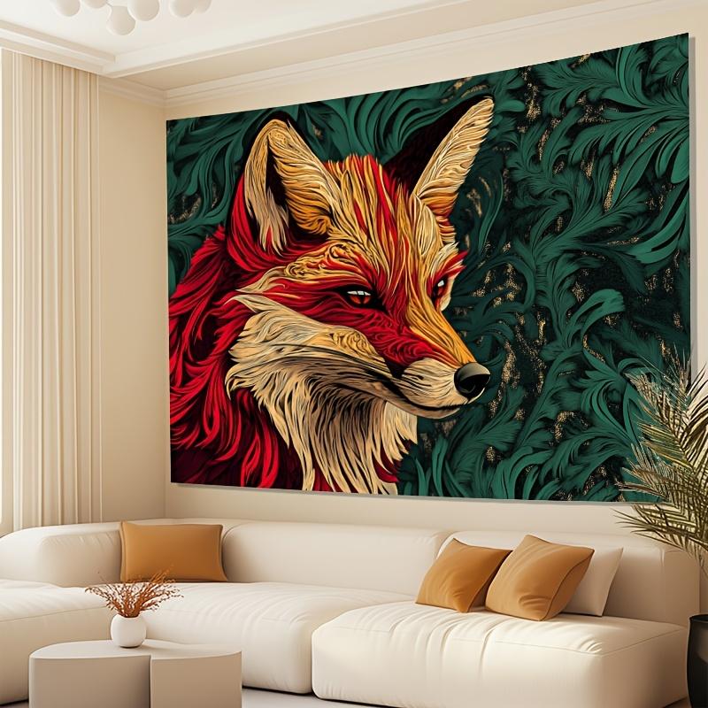 1 piece fox banner tapestry in vector line style multifunctional photography background home decoration tapestry 74x94cm(29x37in)
1 piece fox banner tapestry in vector line style multifunctional photography background home decoration tapestry 74x94cm(29x37in)