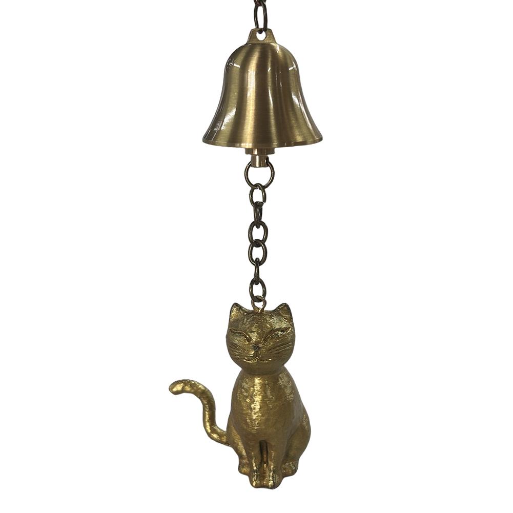 Brass Cat Wind Chime Handmade Unique Cat Wind Chime Memorial Windchime for Door and Window Decoration
Brass Cat Wind Chime Handmade Unique Cat Wind Chime Memorial Windchime for Door and Window Decoration