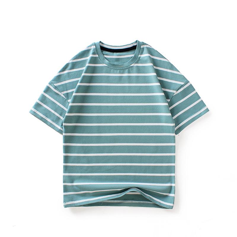 Летние детские свободные полосатые футболки с коротким рукавом 120cm
Летние детские свободные полосатые футболки с коротким рукавом 120cm