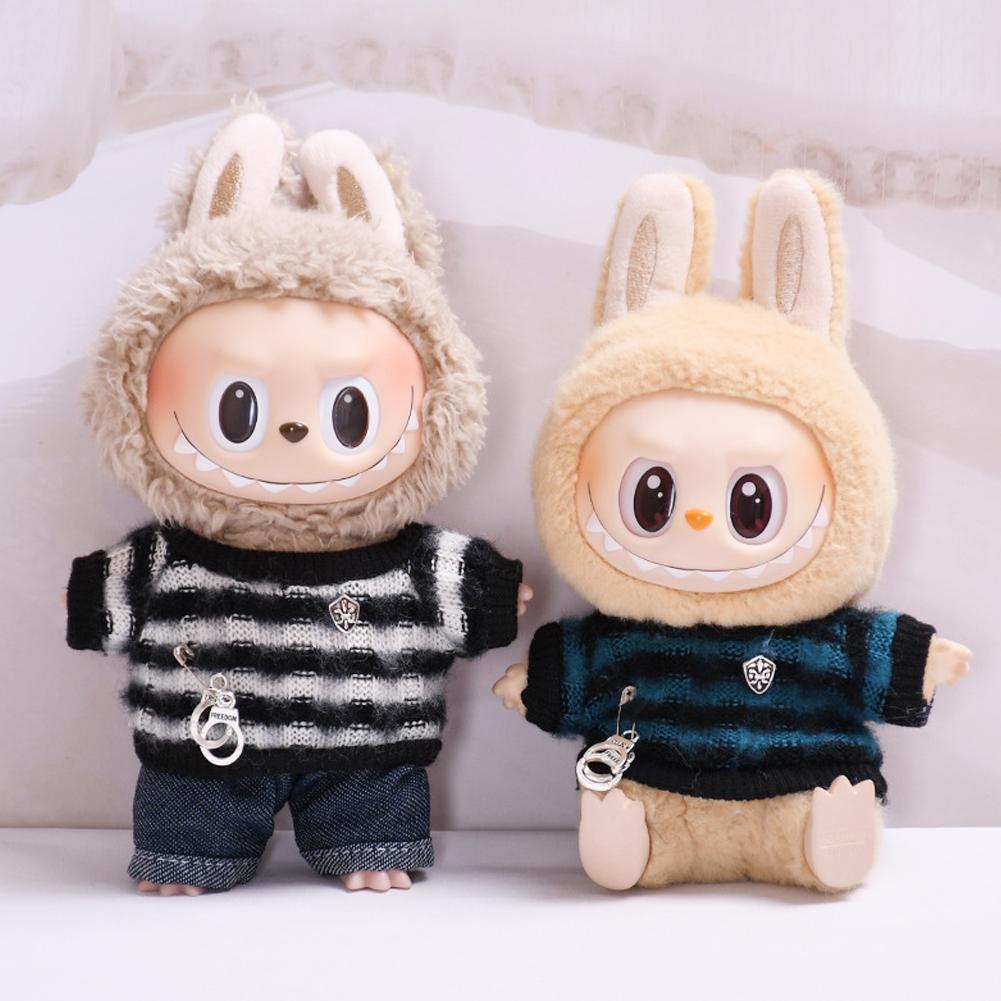 For 15-17cm Labubu Doll Clothes Fashion Clothes Hoodies Doll Clothes Color Match Hoodies Dolls Accessories Cute Decoration Little Cloths
For 15-17cm Labubu Doll Clothes Fashion Clothes Hoodies Doll Clothes Color Match Hoodies Dolls Accessories Cute Decoration Little Cloths