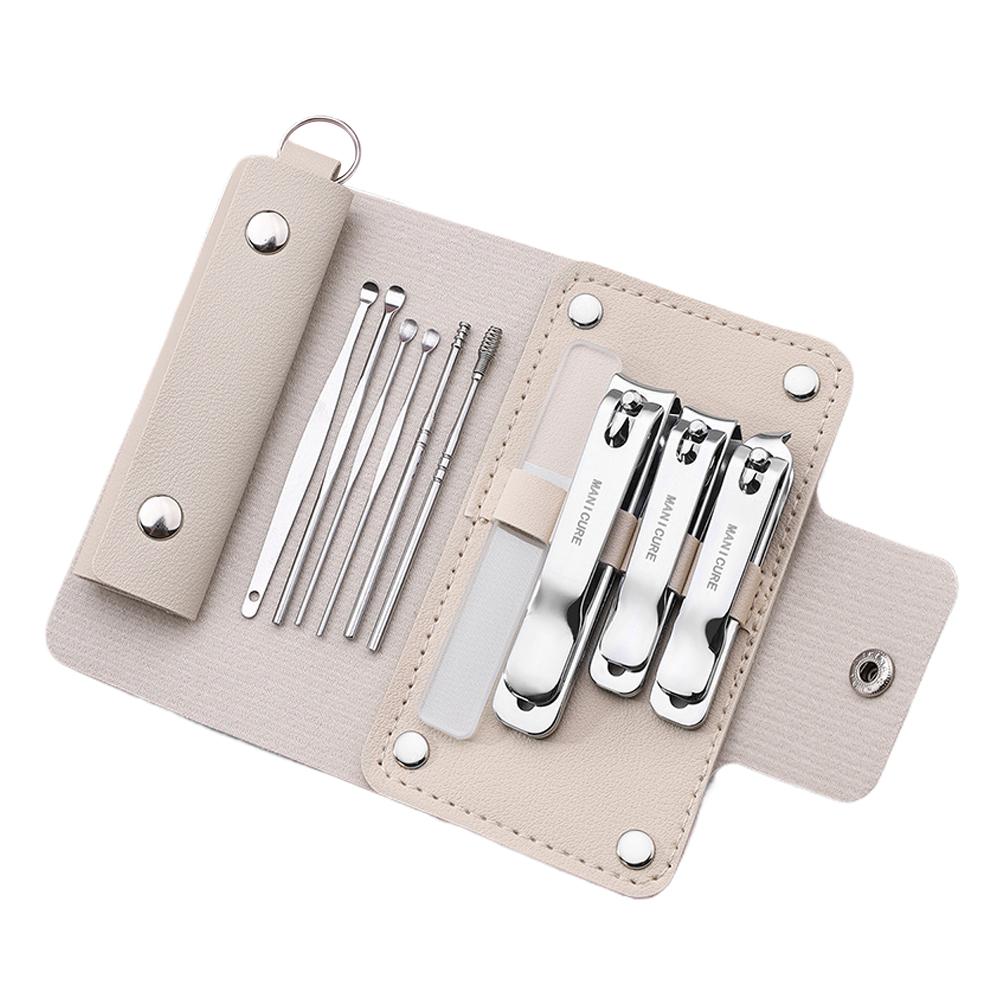 10Pcs Portable Manicure Sets Pedicure Kits Nail Set Personal Care Tools Trimmer Pedicure Care Tools Ear Pick, Home Care Gifts сірий
10Pcs Portable Manicure Sets Pedicure Kits Nail Set Personal Care Tools Trimmer Pedicure Care Tools Ear Pick, Home Care Gifts сірий
