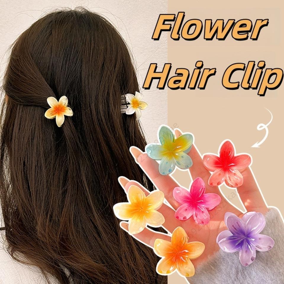 Hawaiian Gradient Hair Clips Flower Hair Claw Mini Fashion Head Wear Hairpin for Women Baby Girls Crab Barrette Hair Accessories 1PCS
Hawaiian Gradient Hair Clips Flower Hair Claw Mini Fashion Head Wear Hairpin for Women Baby Girls Crab Barrette Hair Accessories 1PCS