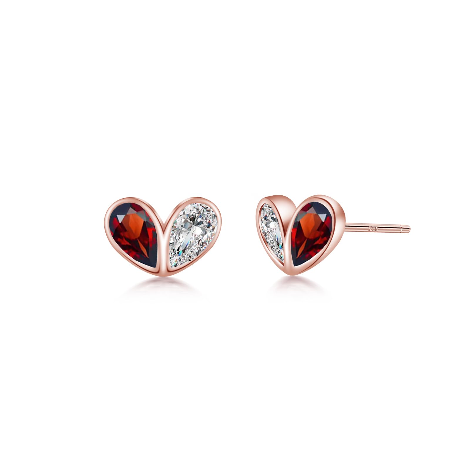 Free bird First Earrings for Silver Heart January Birthday Day Gift Women, Popular, Birthstone, Hypoallergenic, 925, Garnet, Earrings, 18K,
Free bird First Earrings for Silver Heart January Birthday Day Gift Women, Popular, Birthstone, Hypoallergenic, 925, Garnet, Earrings, 18K,
