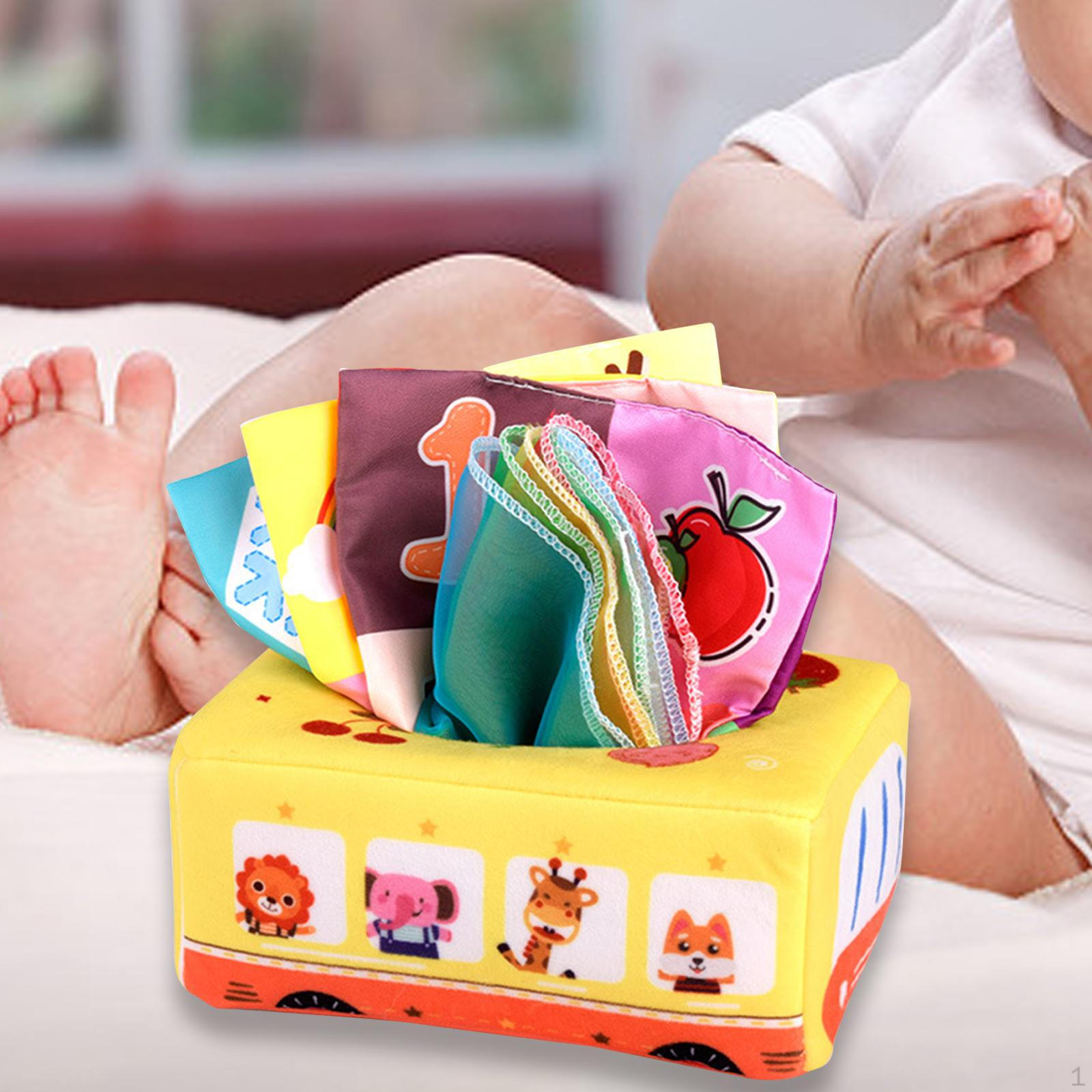 Baby Tissue Box Sensory Toy Busy Pulling Counting Motor Skills Montessori Crinkle 10 Tissue 3 Crinkle
Baby Tissue Box Sensory Toy Busy Pulling Counting Motor Skills Montessori Crinkle 10 Tissue 3 Crinkle