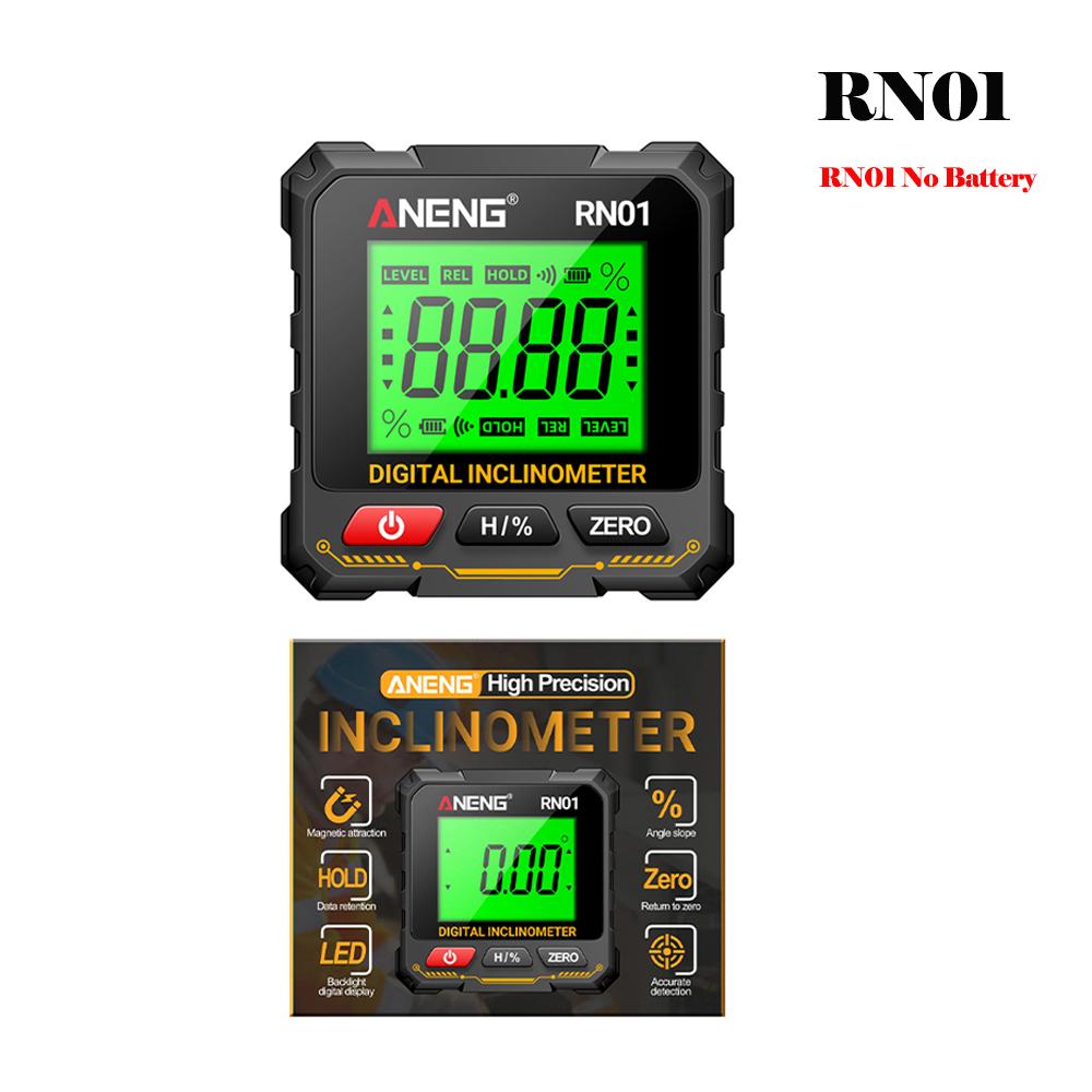 Лазерный цифровой инклинометр RN01/RN02/RN03 Угломер 360° Магниевый транспортир Точность 0,05° Уровнемер для столярного инструмента
Лазерный цифровой инклинометр RN01/RN02/RN03 Угломер 360° Магниевый транспортир Точность 0,05° Уровнемер для столярного инструмента