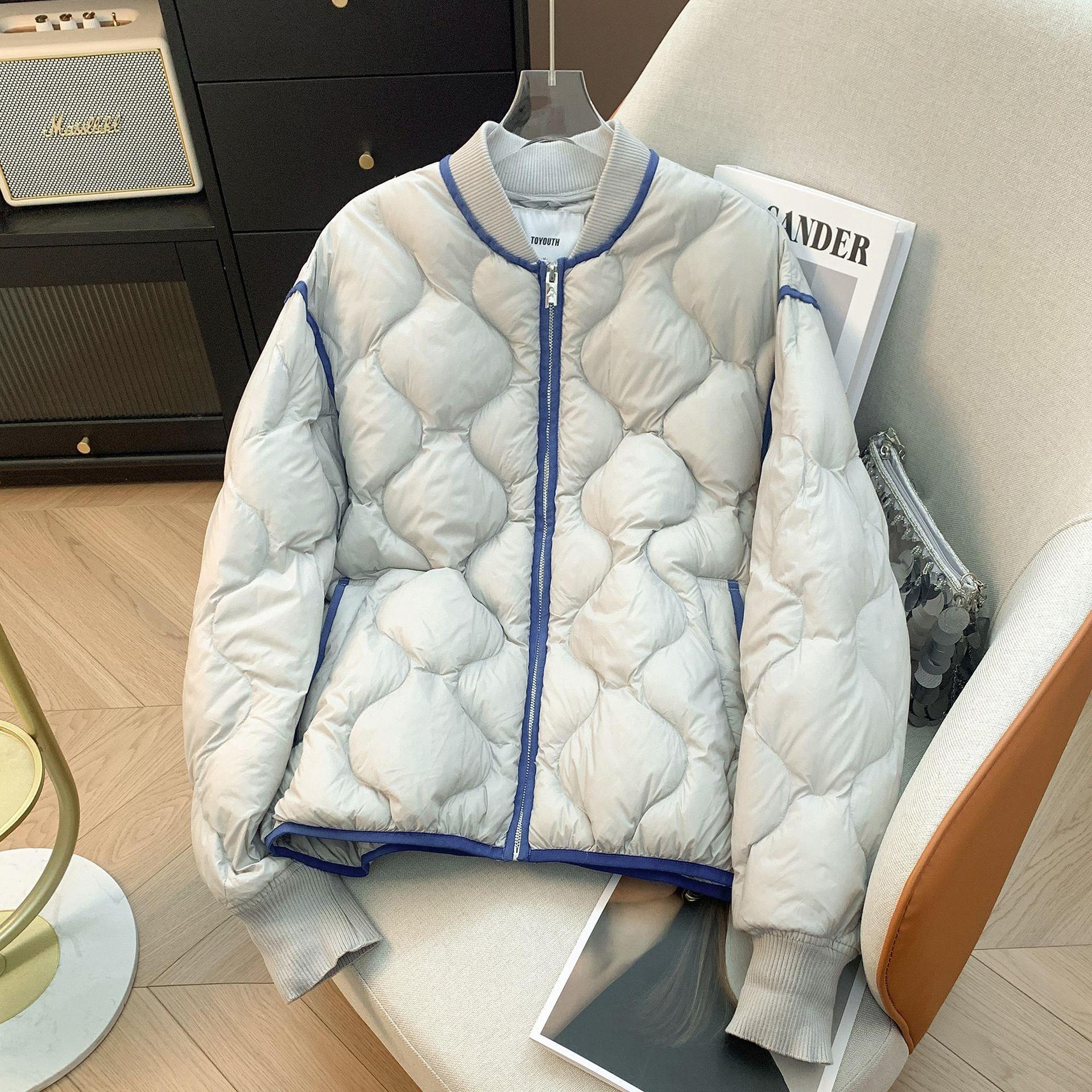 2025 Autumn/Winter Petite Diamond Quilted Cotton Puffer Jacket with Stand Collar for Women M
2025 Autumn/Winter Petite Diamond Quilted Cotton Puffer Jacket with Stand Collar for Women M