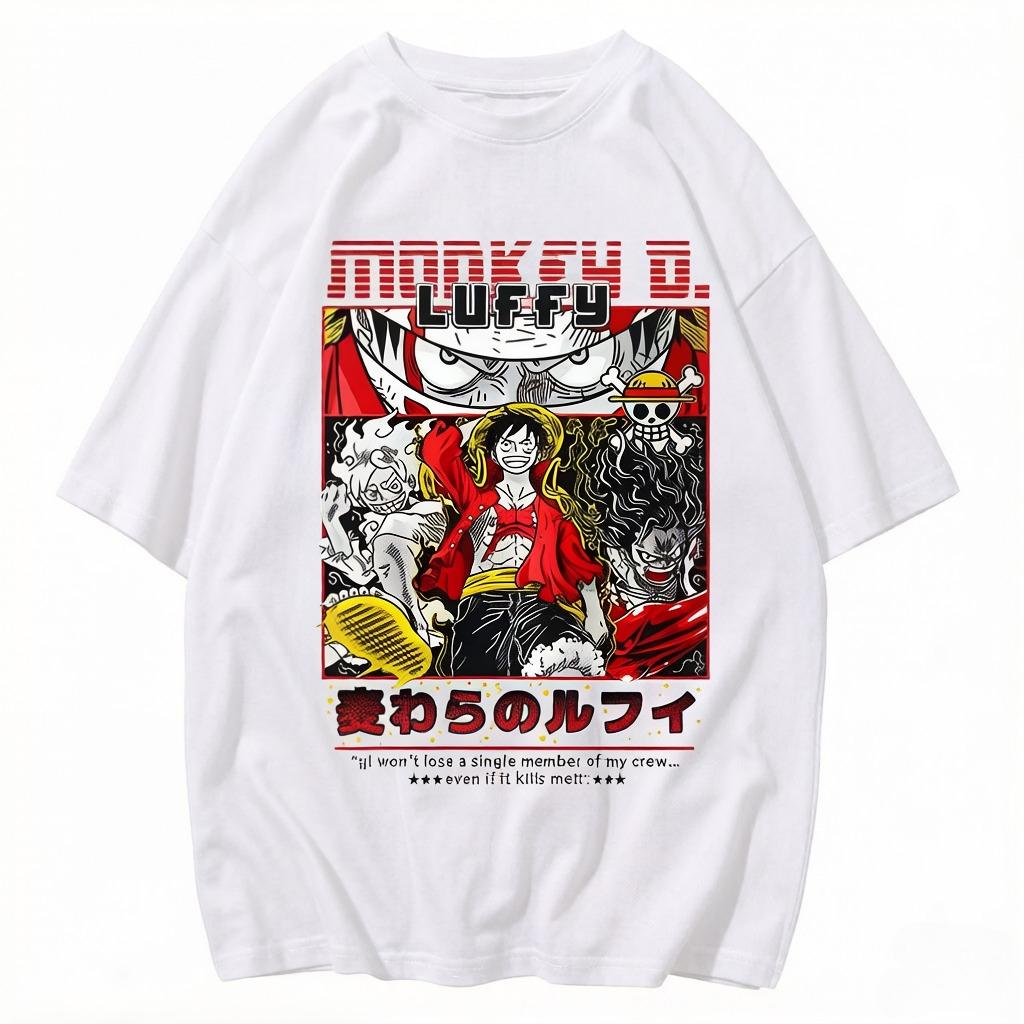 Pirates Wang Lufei Printed Tshirts Anime Leisure Comfortable Cotton Parentchild Clothing S
Pirates Wang Lufei Printed Tshirts Anime Leisure Comfortable Cotton Parentchild Clothing S