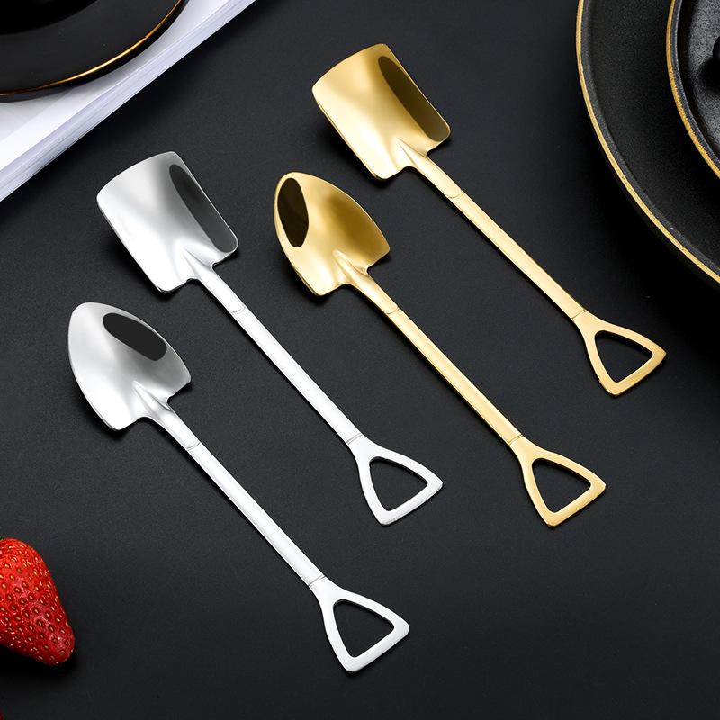 4Pcs Shovel Shape Spoon Stainless Steel Dessert Fruit Spoons Set (BPA Free,No FDA Certificate) Type A
4Pcs Shovel Shape Spoon Stainless Steel Dessert Fruit Spoons Set (BPA Free,No FDA Certificate) Type A