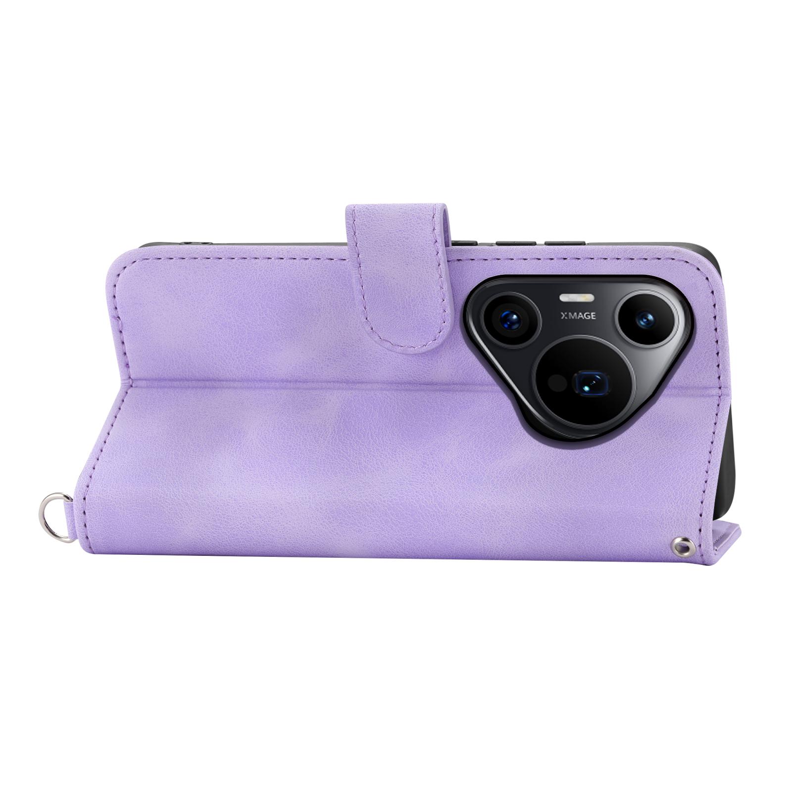 For Huawei Pura 70 Pro/Pura 70 Pro+ Crossbody Case Flower Pattern Design PU Leather Flip Phone Cover Light Purple
For Huawei Pura 70 Pro/Pura 70 Pro+ Crossbody Case Flower Pattern Design PU Leather Flip Phone Cover Light Purple