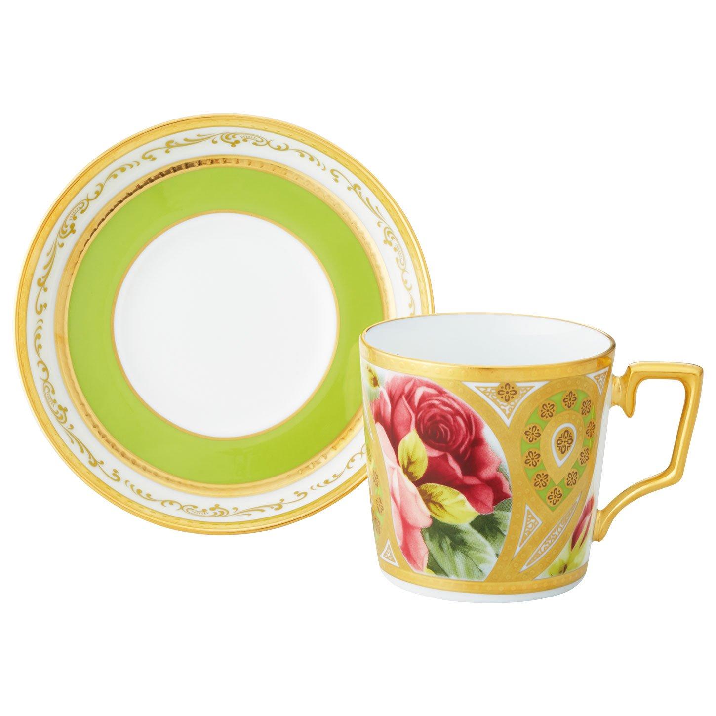 Кофейная чашка Noritake Homage Светло-зеленая с розой, тонкий фарфор, с блюдцем, 160 мл, Коллекция, Дизайн, (Премиум Белый), T2402/H-770
Кофейная чашка Noritake Homage Светло-зеленая с розой, тонкий фарфор, с блюдцем, 160 мл, Коллекция, Дизайн, (Премиум Белый), T2402/H-770