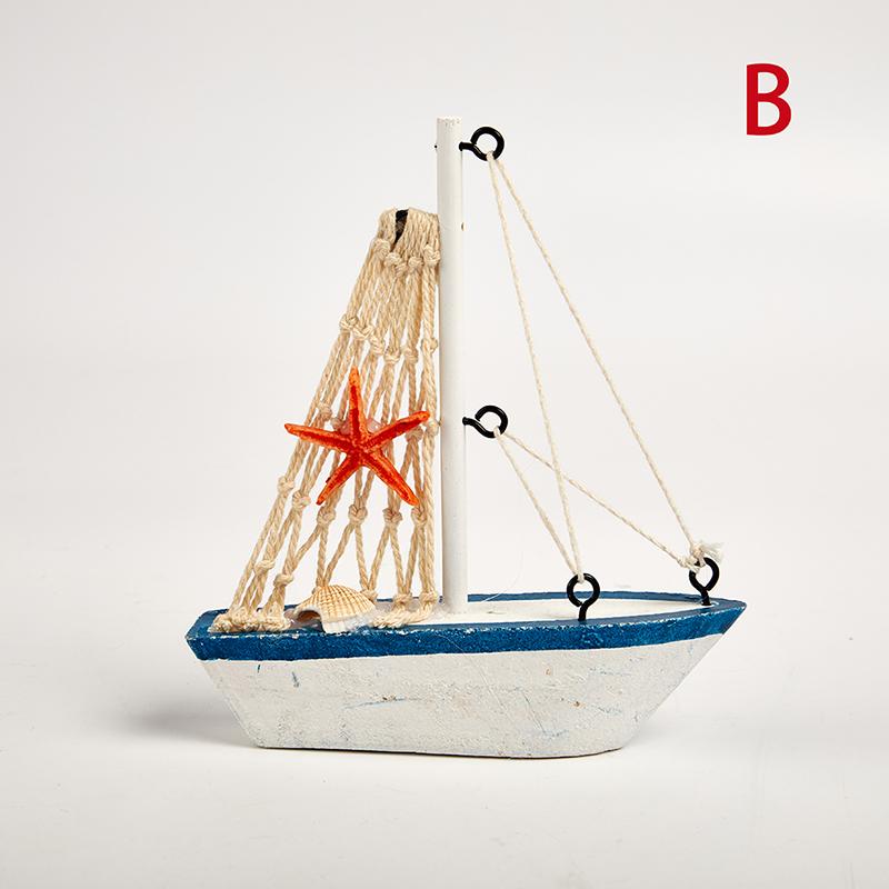 Mediterranean Wooden Model Ships Micro Landscape Sailing Fishing Boat Figurines B
Mediterranean Wooden Model Ships Micro Landscape Sailing Fishing Boat Figurines B