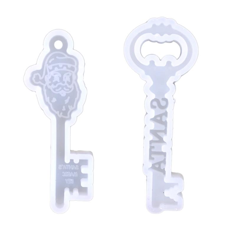 Christmas Keychain Silicone Mold Keychain Epoxy Resin Mold Casting Molds for w/ Hanging Hole for Crafts Makin
Christmas Keychain Silicone Mold Keychain Epoxy Resin Mold Casting Molds for w/ Hanging Hole for Crafts Makin