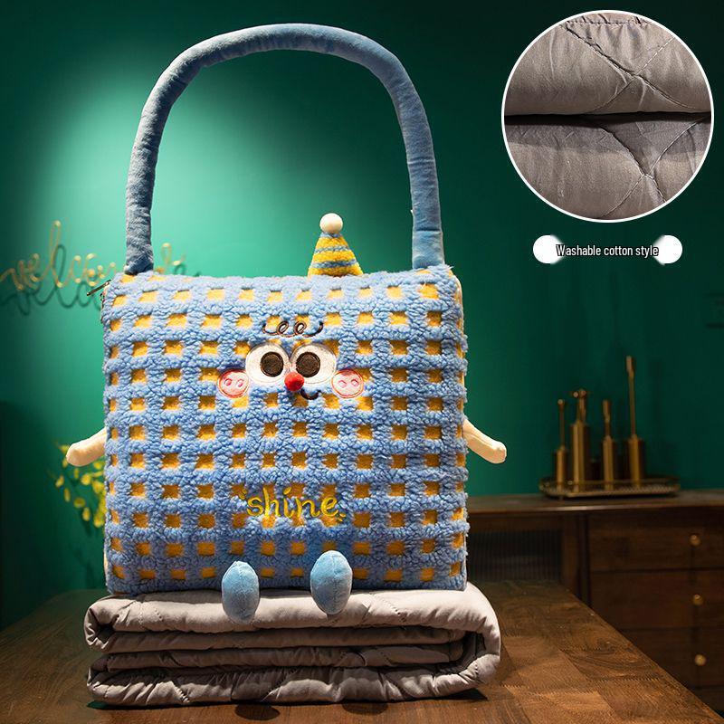 Подушка-одеяло 2-в-1 «Дофамин»: Милое одеяло/подушка для сна для машины, офиса, дивана 38x38cm Pillow, 100x150cm Blanket, 0.7kg
Подушка-одеяло 2-в-1 «Дофамин»: Милое одеяло/подушка для сна для машины, офиса, дивана 38x38cm Pillow, 100x150cm Blanket, 0.7kg