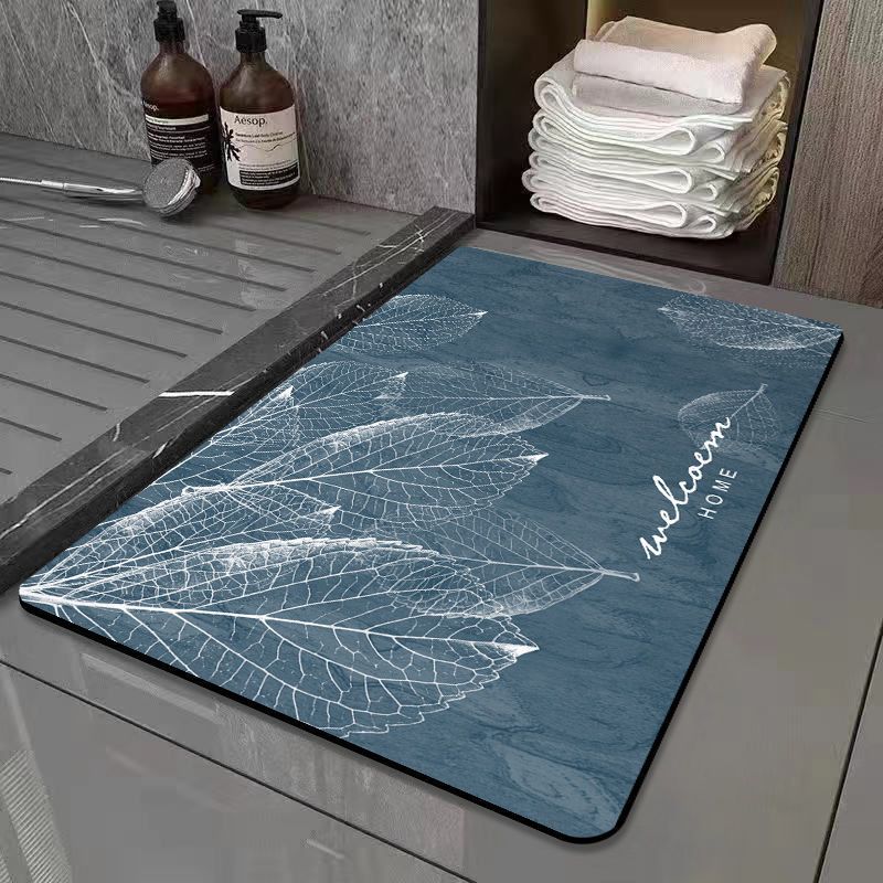 Ins style bathroom diatomaceous earth mat, absorbent anti slip foot mat 40X60cm 15.7X23.6in
Ins style bathroom diatomaceous earth mat, absorbent anti slip foot mat 40X60cm 15.7X23.6in