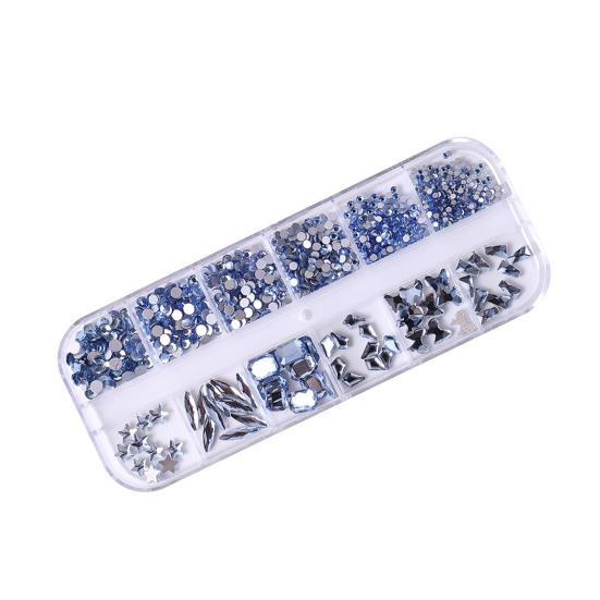 1 Set 12 Grids Nail Art Rhinestone Kit Assorted Shape Glass Flatback Rhinestone DIY Nail Design Crafting Decoration Fake Gems
1 Set 12 Grids Nail Art Rhinestone Kit Assorted Shape Glass Flatback Rhinestone DIY Nail Design Crafting Decoration Fake Gems