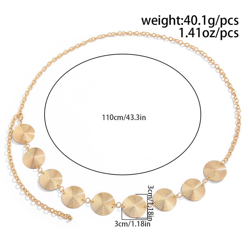 Fashion Adjustable Body Versatile Decorative Dress Women s Waist Chain Boho Chain Belts
Fashion Adjustable Body Versatile Decorative Dress Women s Waist Chain Boho Chain Belts