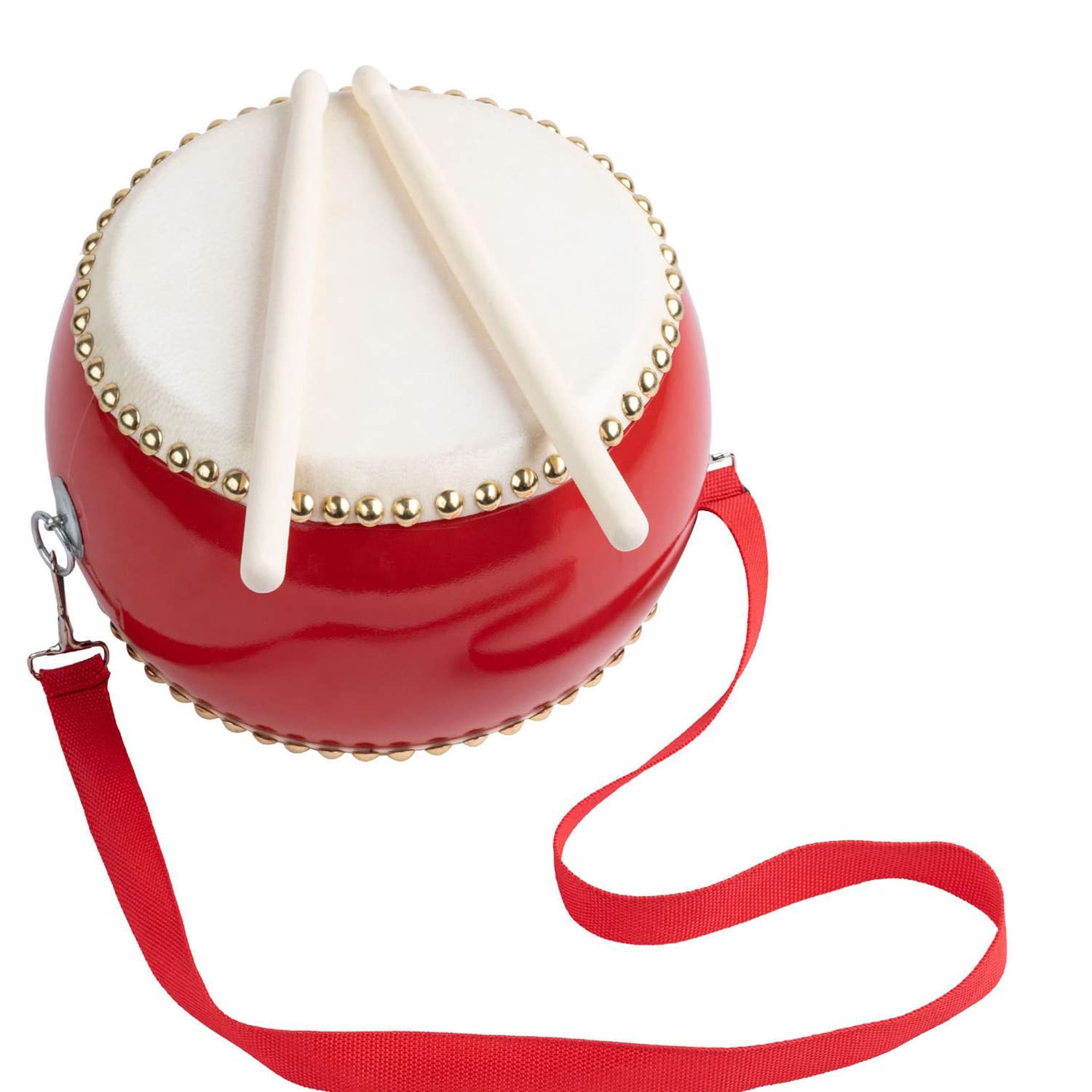 Authentic small taiko drum set with two genuine leather and cowhide drumsticks (perfect for end-of-year parties, New Year s parties, banquets,
Authentic small taiko drum set with two genuine leather and cowhide drumsticks (perfect for end-of-year parties, New Year s parties, banquets,