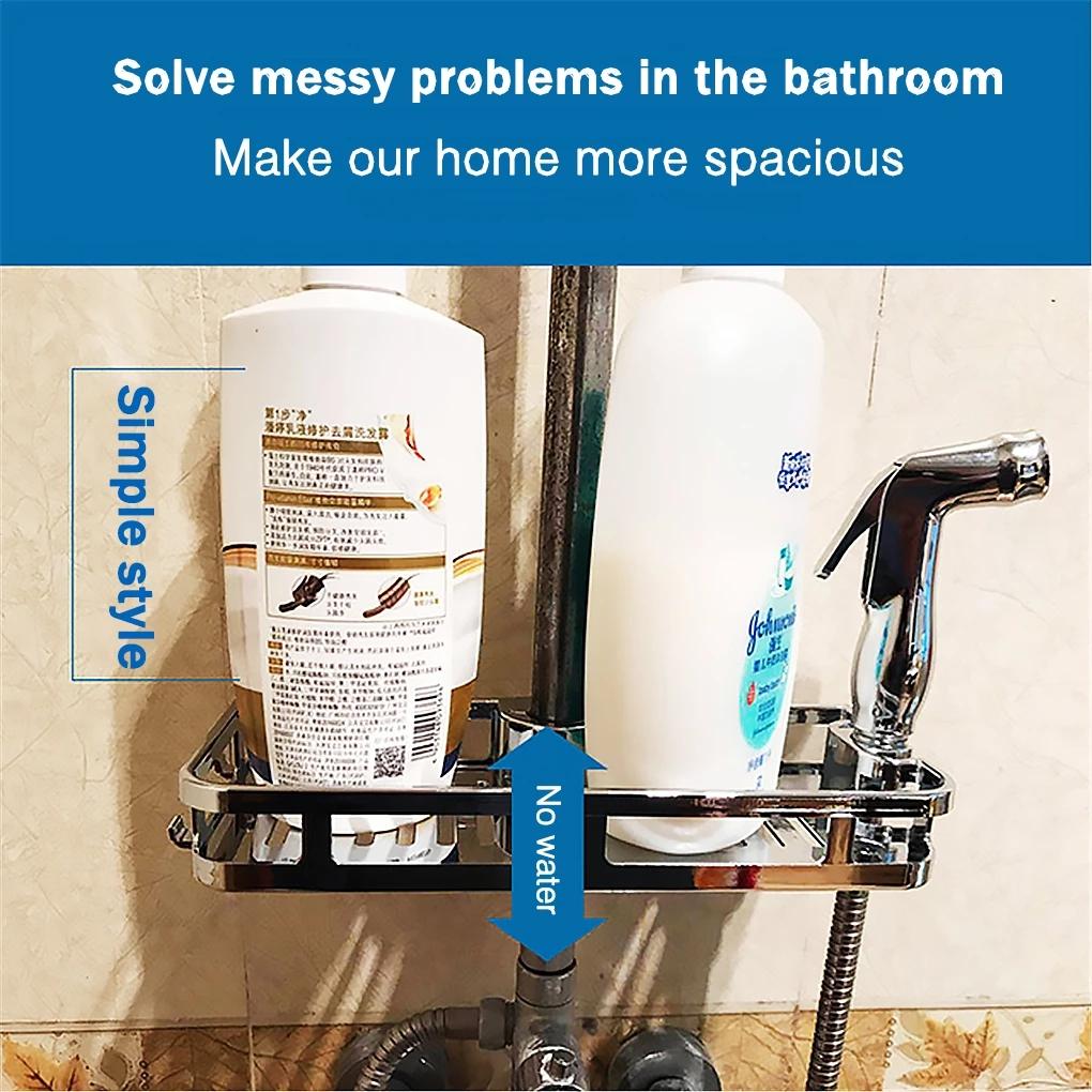 099-6 Removable Bathroom Lifting Rod Holder No Drilling Soap Holder Shower Shelf Storage Tray Type A
099-6 Removable Bathroom Lifting Rod Holder No Drilling Soap Holder Shower Shelf Storage Tray Type A