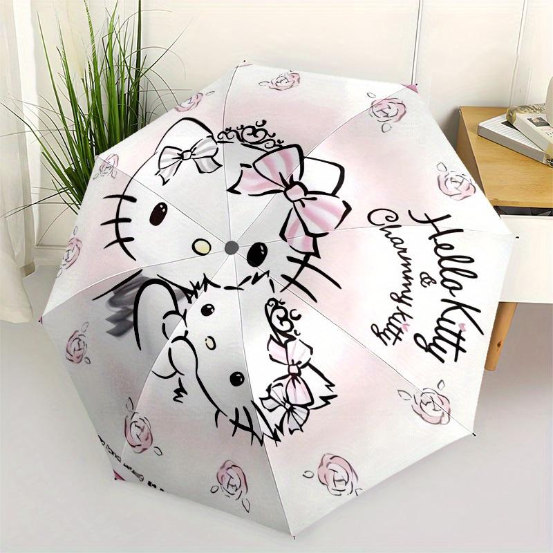 1pc Hello Kitty Floral Frame Umbrella with Plastic Handle,Suitable for All Seasons Home Travel Outdoor UmbrellaSanlio432
1pc Hello Kitty Floral Frame Umbrella with Plastic Handle,Suitable for All Seasons Home Travel Outdoor UmbrellaSanlio432