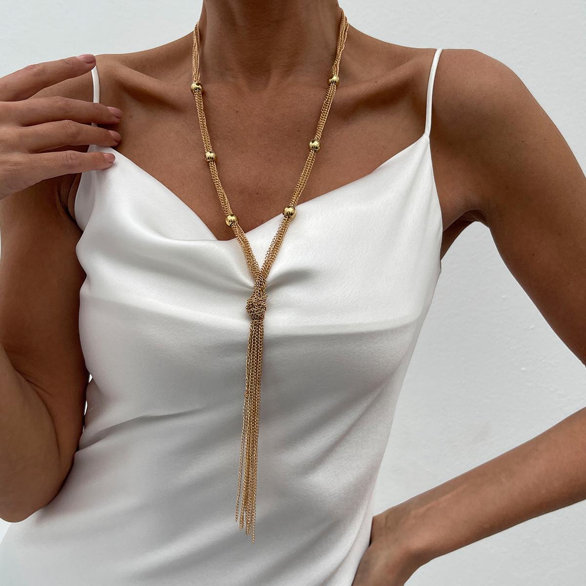 Ingemark Vintage Multilayer Long Tassel Pendant Choker Necklace for Women 2026 New Fashion Sexy Sweater Chain Party Jewelry Gift
Ingemark Vintage Multilayer Long Tassel Pendant Choker Necklace for Women 2026 New Fashion Sexy Sweater Chain Party Jewelry Gift