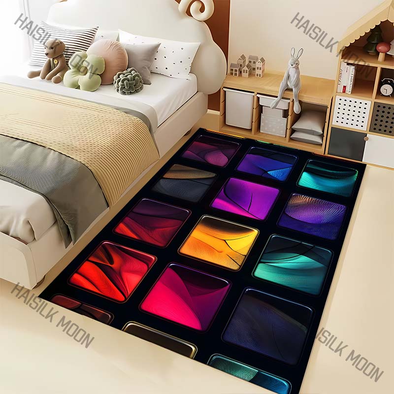 3D Colorful Lattice Pattern Carpet for Living Room Bedroom Bedside Floor Mat Sofa Table Area Rugs Home Decor Luxury Gift 40x60cm
3D Colorful Lattice Pattern Carpet for Living Room Bedroom Bedside Floor Mat Sofa Table Area Rugs Home Decor Luxury Gift 40x60cm