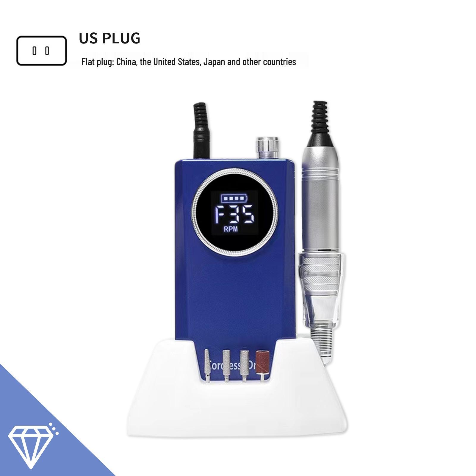 Перезаряжаемая профессиональная портативная машинка для маникюра SY-902, 35 000 об/мин
Перезаряжаемая профессиональная портативная машинка для маникюра SY-902, 35 000 об/мин