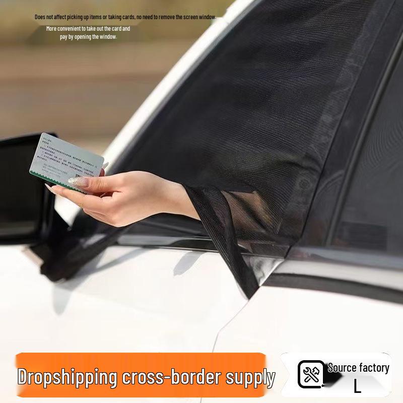 Car Window Anti-Mosquito Sunshade Net: Insect & Sun Protection Curtains for Sedan Side Windows SUV Front 1 Piece чёрный
Car Window Anti-Mosquito Sunshade Net: Insect & Sun Protection Curtains for Sedan Side Windows SUV Front 1 Piece чёрный