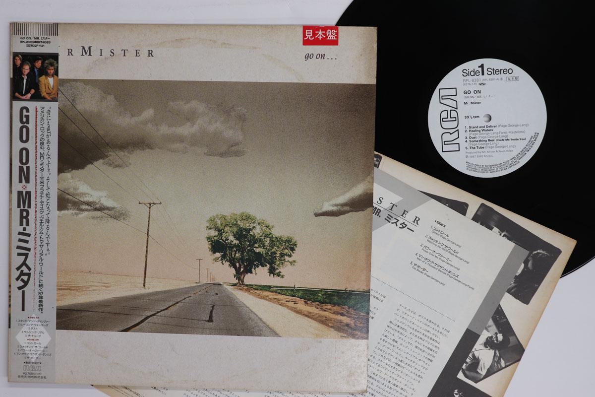 LP Record MR. MISTER Go On... RPL8381PROMO RCA 1987 Japan Obi Rock Used
LP Record MR. MISTER Go On... RPL8381PROMO RCA 1987 Japan Obi Rock Used