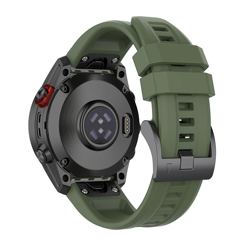 For Garmin Fenix 7/7 Solar/Epix Gen2 Quick Release Watch Band 22mm Silicone Wrist Strap Sports Watch Replacement Watchband with Metal Buckle Green
For Garmin Fenix 7/7 Solar/Epix Gen2 Quick Release Watch Band 22mm Silicone Wrist Strap Sports Watch Replacement Watchband with Metal Buckle Green